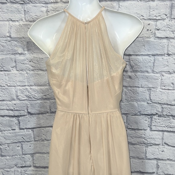 Bella Bridesmaids | BB100LS | in palomino gold | Long Dress size 0 - Picture 9 of 13